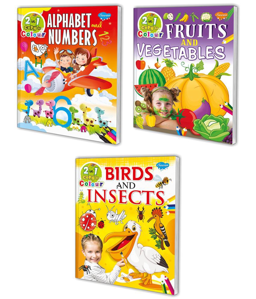     			Fruits And Vegetables, Birds And Insects, Alphabet And Numbers (Paperback, Manoj Publications Editorial Board)