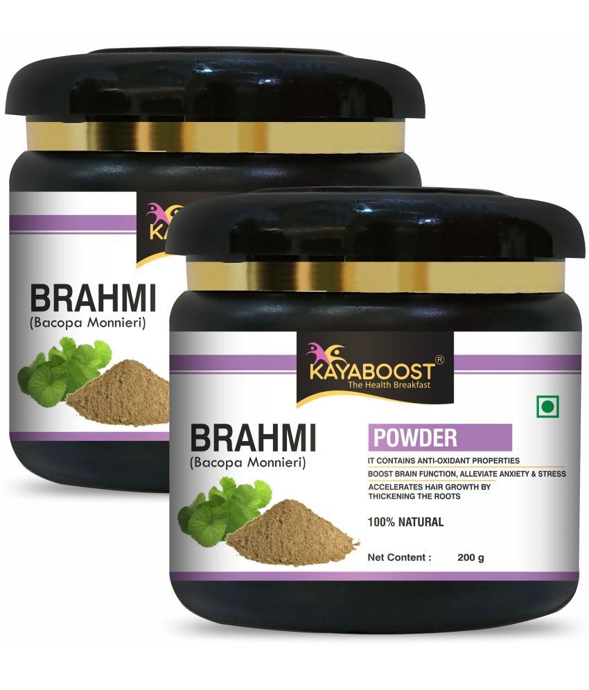     			KAYABOOST Brahmi Powder For Eating, Liver, Brain, Immunity Booster (400 g)