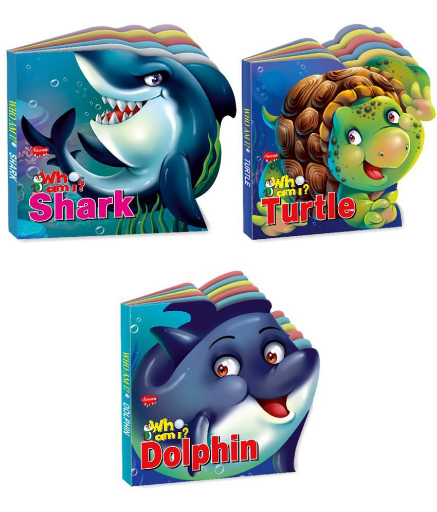     			Shark, Turtle And Dolphin | Set Of 3 Story Books By Sawan (Paperback, Manoj Publications Editorial Board)