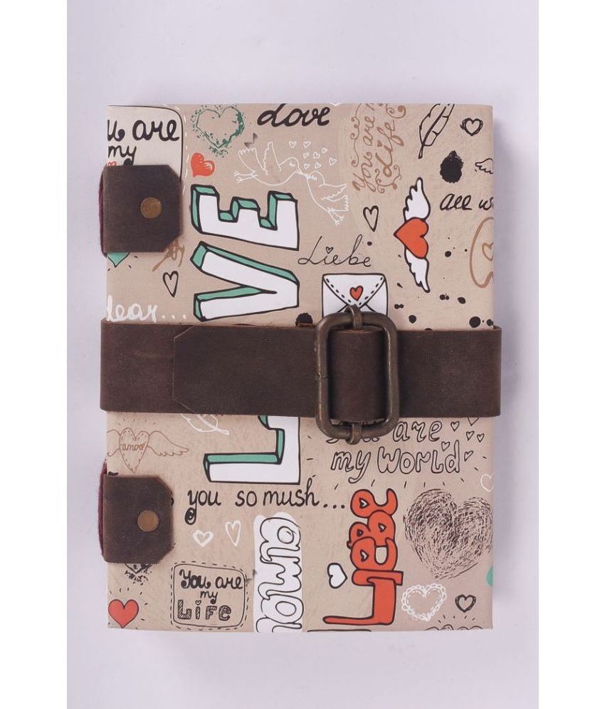     			CRAFT CLUB Love  Printed diary in euro binding A5 Diary Unruled 200 Pages