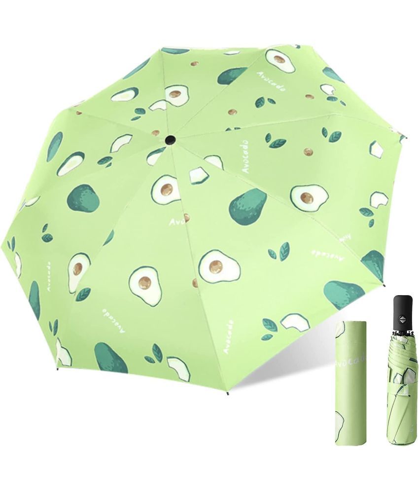     			Infispace Green 3 Fold Umbrella