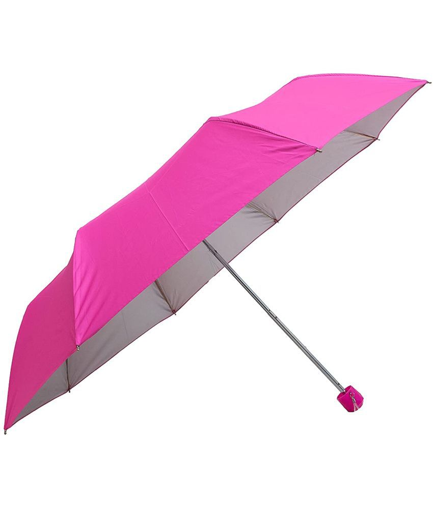     			Infispace Pink 3 Fold Umbrella