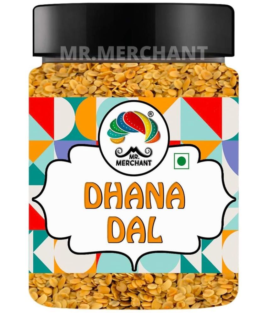     			Mr. Merchant Roasted Dhana Dal, 300g (Roasted Split Coriander Seeds, Mildly Salted)