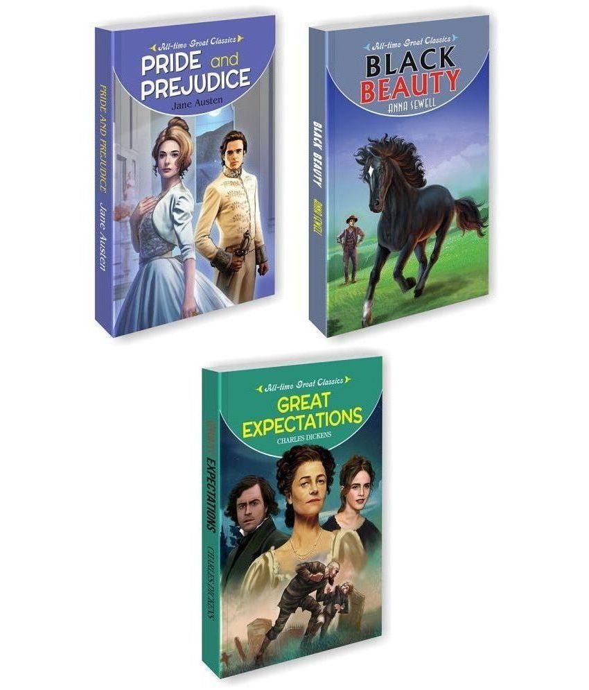     			Pride And Prejudice, Black Beauty, Great Expectations | Set Of 3 All Time Great Classics By Sawan (Paperback, Manoj Publications Editorial Board)