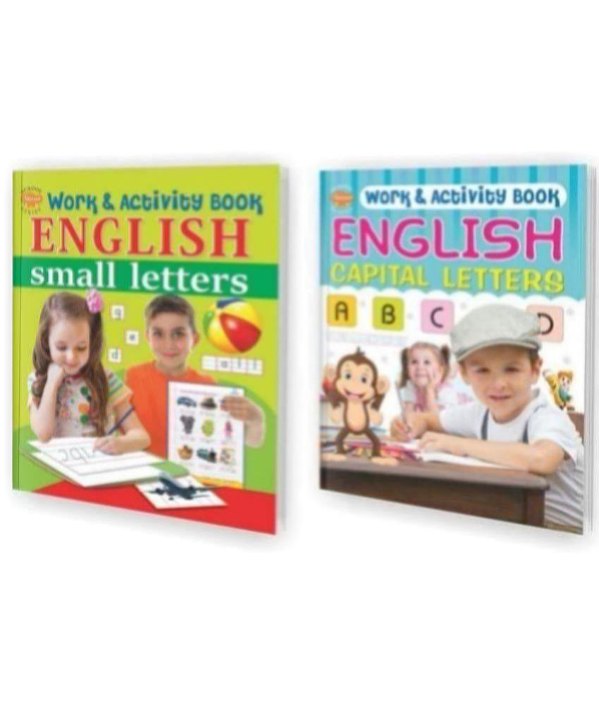     			Work And Activity Book Small Letters, Work And Activity Book Capital Letters | Set Of 2 Writing And Activity Books (Paperback, Manoj Publications Editorial Board)