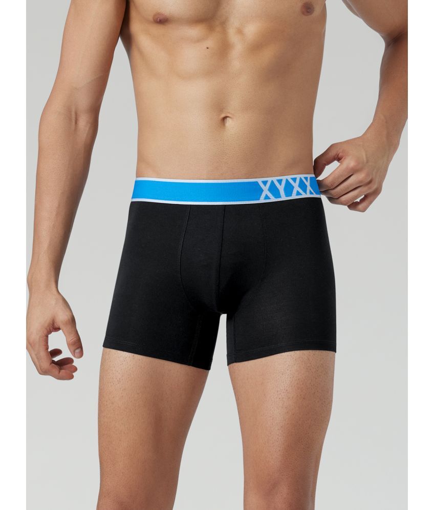     			XYXX Modal Men's Trunks ( Black )