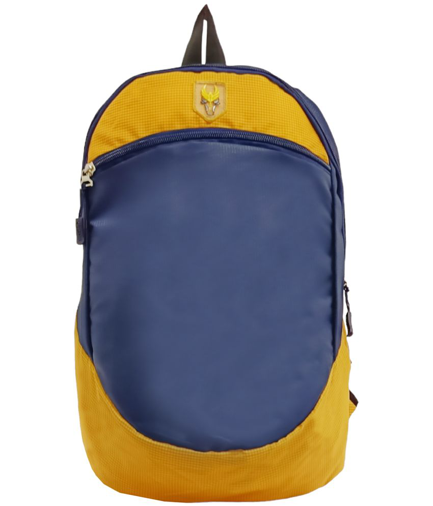     			krishiv Blue Nylon Backpack ( 10 Ltrs )