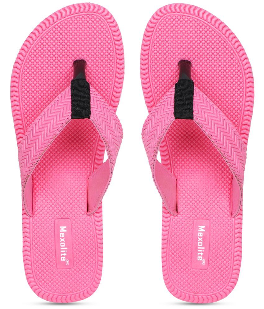     			Mexolite Pink Women's Flip Flop