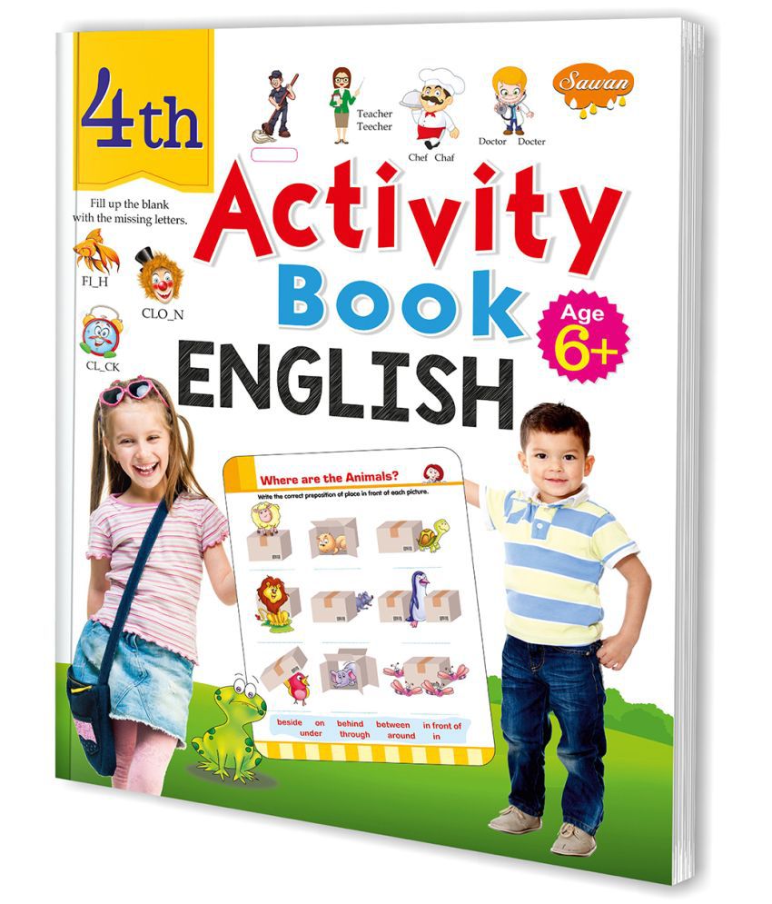     			4th Activity Book English 6+ (Paperback, Manoj Publications Editorial Board)