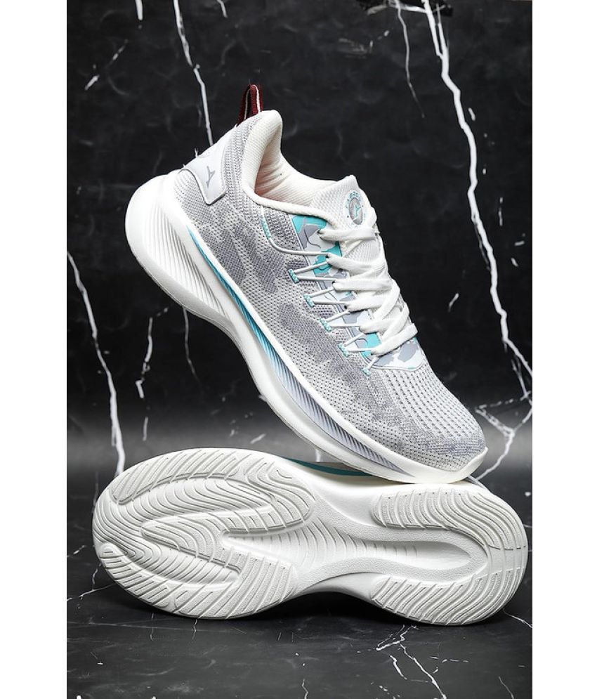     			Abros CAVE-O White Men's Sports Running Shoes