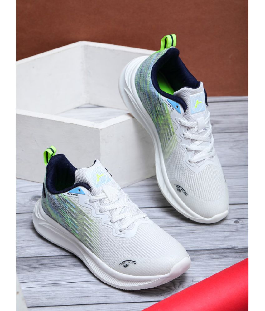     			Abros PLATINUM White Men's Sports Running Shoes