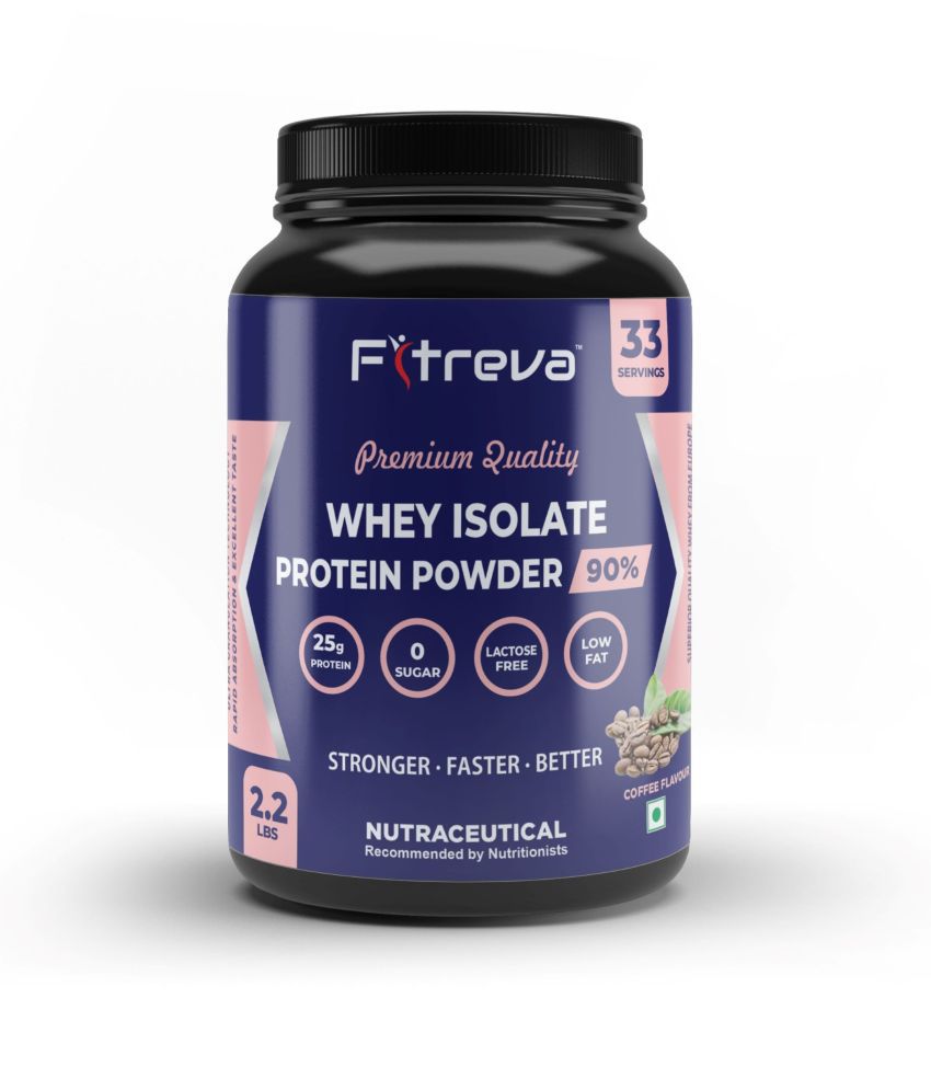     			Fitreva Whey Isolate Protein Powder - Coffee Flavor - 1 kg
