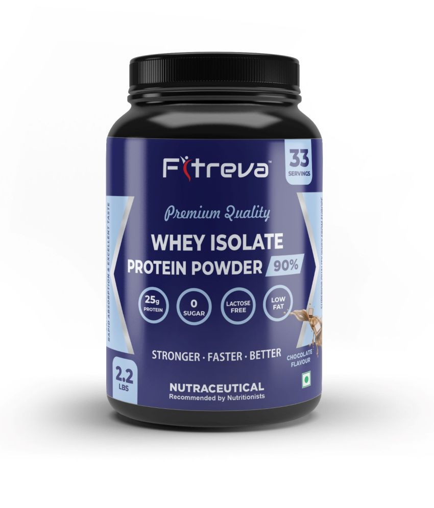     			Fitreva Whey Isolate Protein Powder - Chocolate Flavor - 1 kg
