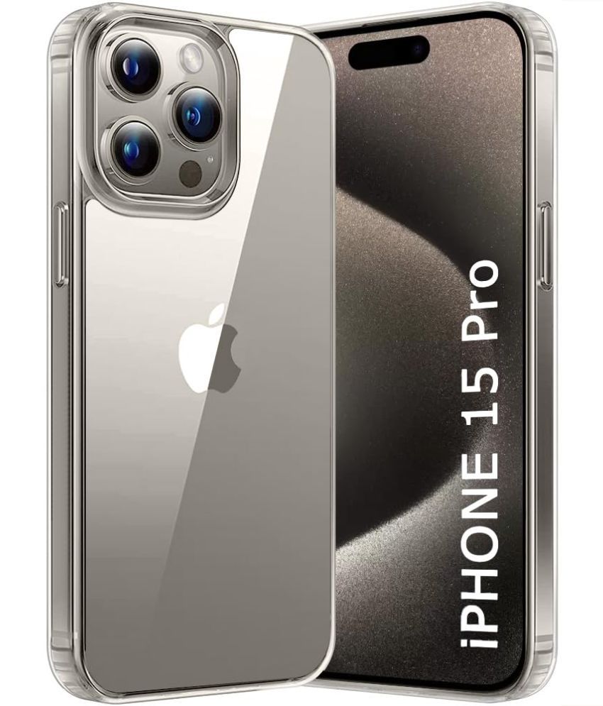     			Kosher Traders Plain Cases Compatible For Silicon Apple Iphone 15 pro ( Pack of 1 )