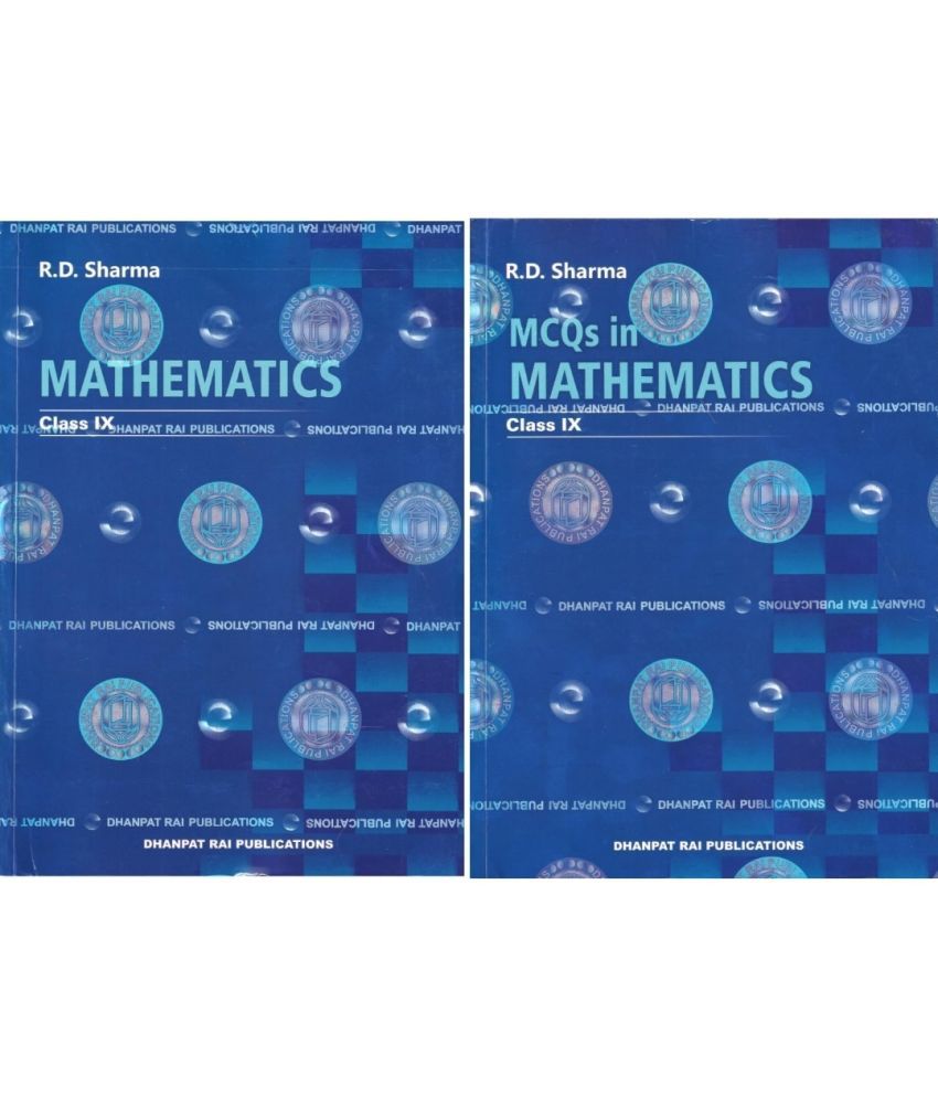     			Mathematics class 9th and MCQs - by R.D. Sharma (2024-25 Examination)