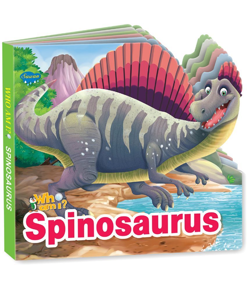     			Sawan Present Who Am I Spinosaurus | Board Book