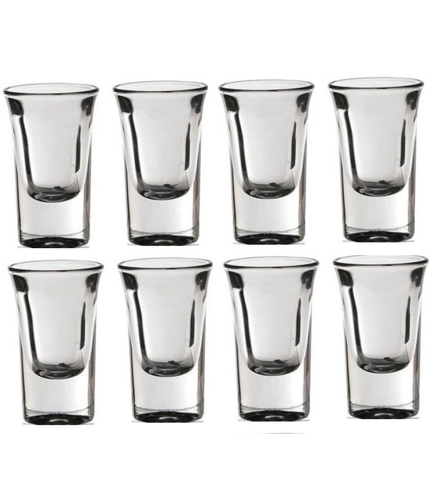     			1st Time A-130 Glass Beer Glasses & Mug 30 ml ( Pack of 8 )