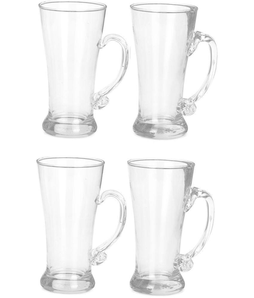     			1st Time A-98 Glass Beer Glasses & Mug 250 ml ( Pack of 4 )