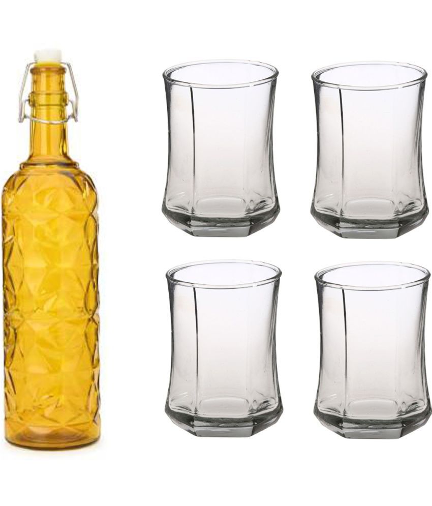     			1st Time Glass & Bottle Glass Glasses 280 ml ( Pack of 5 )