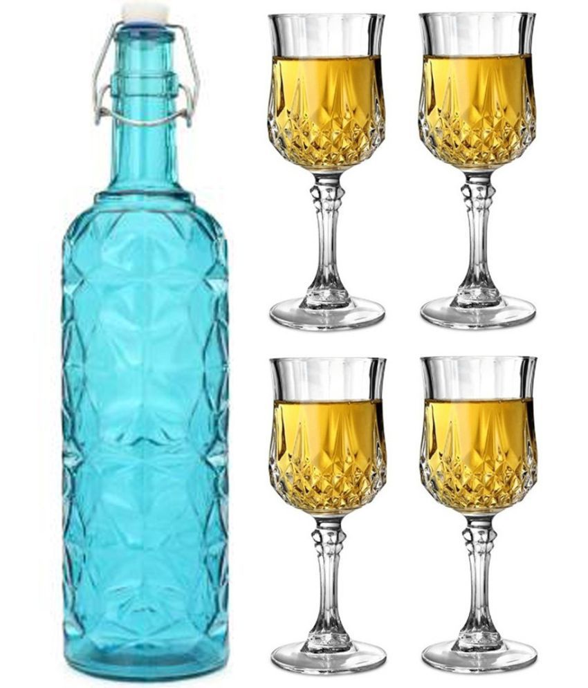     			1st Time Glass & Bottle Glass Glasses 100 ml ( Pack of 5 )