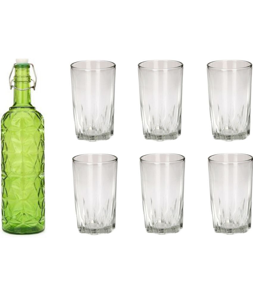     			1st Time Glass & Bottle Glass Glasses 200 ml ( Pack of 7 )