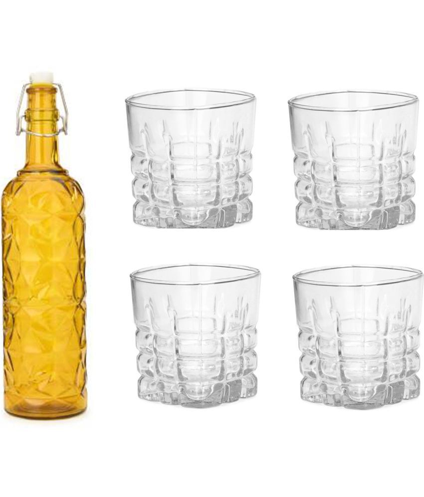     			1st Time Glass & Bottle Glass Glasses 200 ml ( Pack of 5 )