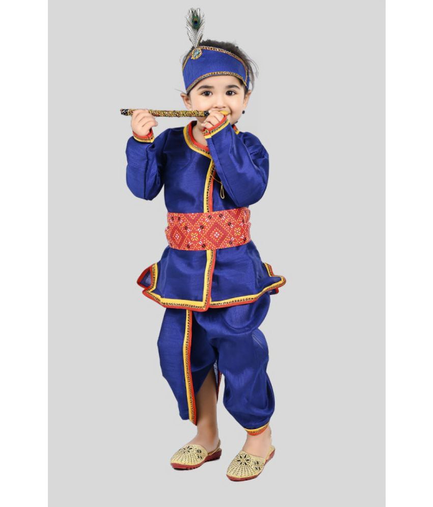     			s muktar garments Navy Synthetic Boys Mythological Character Costume ( Pack of 1 )