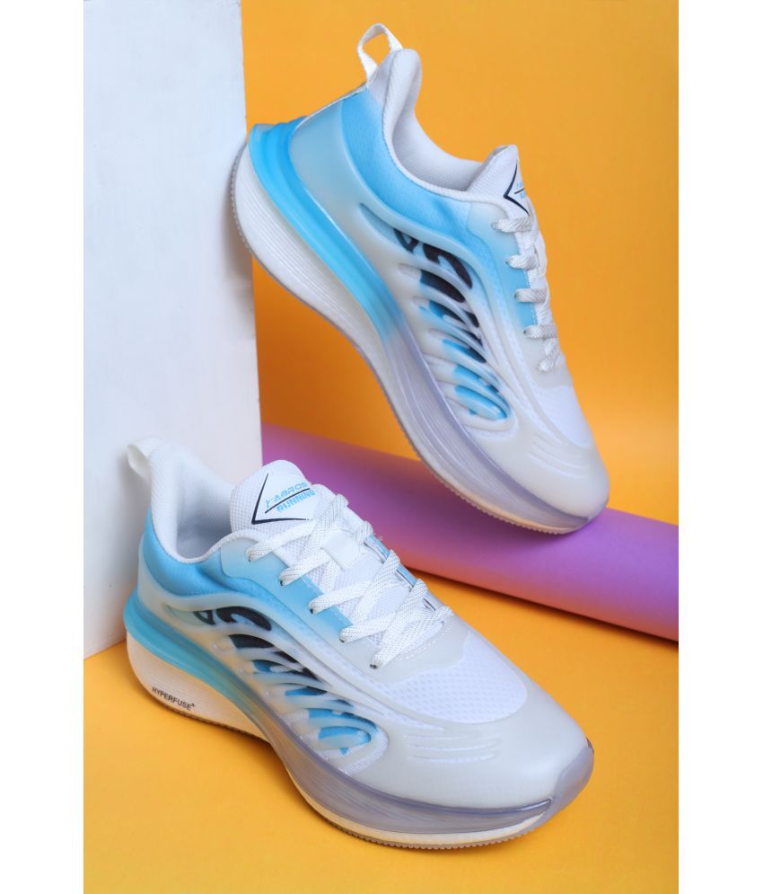     			Abros WAGON White Men's Sports Running Shoes