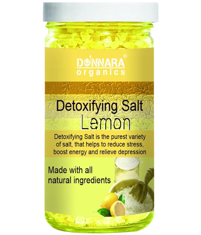     			Donnara Organics Bath Salt Crystal Lemon bath Salt 200 g