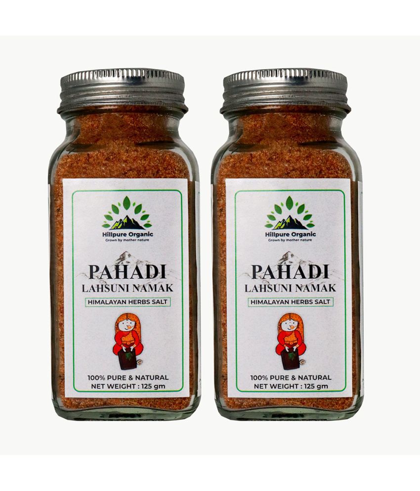     			Hillpure Organic Pahadi Lahsuni Namak 125 gm Pack of 2