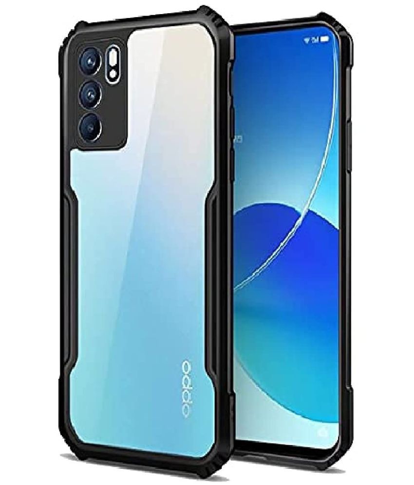     			Kosher Traders Shock Proof Case Compatible For Polycarbonate Oppo RENO 6 PRO ( Pack of 1 )