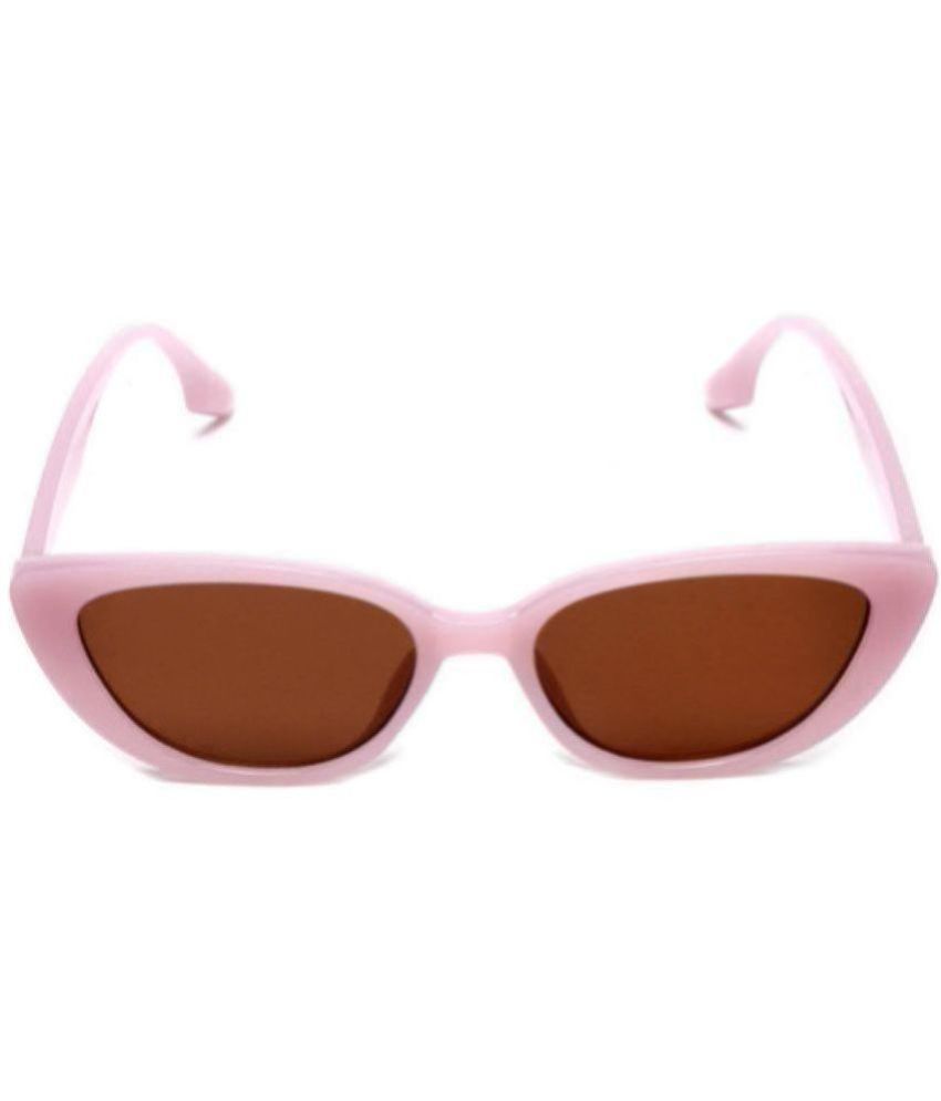     			MESPEE Pink Cat Eye Sunglasses ( Pack of 1 )