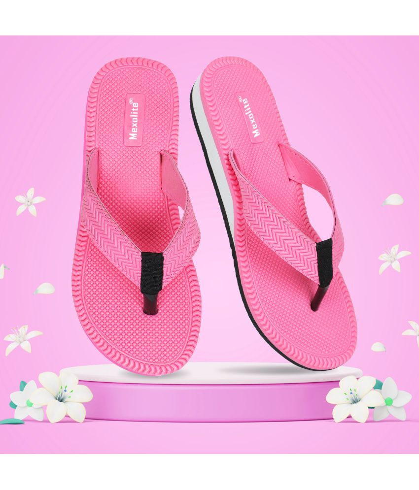     			Mexolite Pink Women's Flip Flop