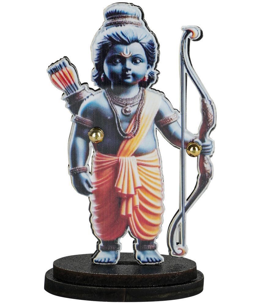     			PENYAN Lord Ram Ideal For Car Dashboard ( Pack of 1 )