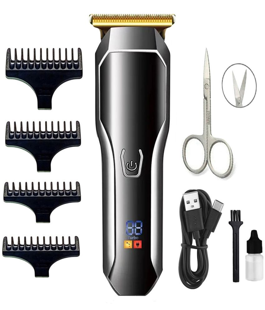     			geemy LED DISPLAY Compact Multicolor Cordless Beard Trimmer With 60 minutes Runtime
