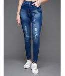 Miss Chase - Blue Denim Skinny Fit Women's Jeans ( Pack of 1 )