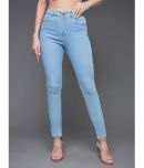 Miss Chase - Light Blue Denim Skinny Fit Women's Jeans ( Pack of 1 )