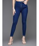 Miss Chase - Navy Blue Denim Skinny Fit Women's Jeans ( Pack of 1 )