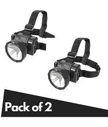 DP - 1W Rechargeable Flashlight Torch ( Pack of 2 )