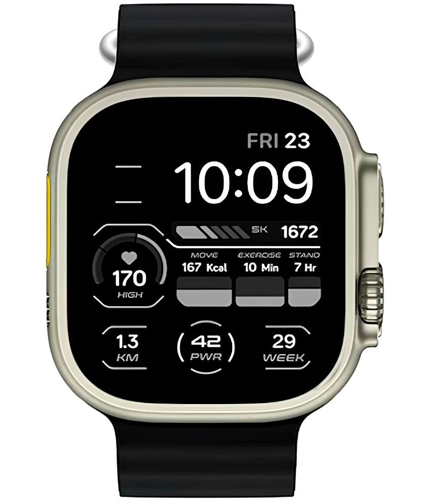     			COREGENIX Ultra 2 Max with Touch Control Black Smart Watch