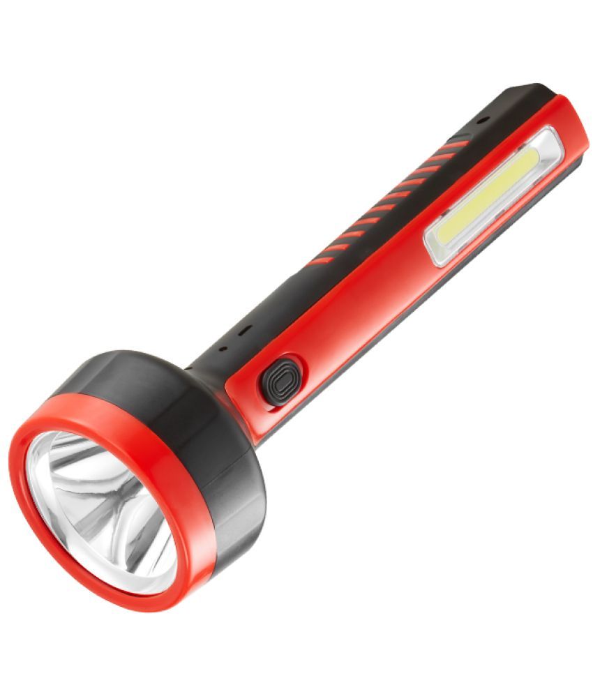     			DP - 4W Rechargeable Flashlight Torch ( Pack of 1 )