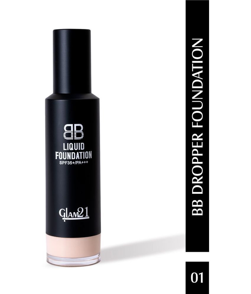     			Glam21 BB Dropper Foundation Protection from UV Rays 8-12hrs Stay with Matte Finish 50gm Shade-01