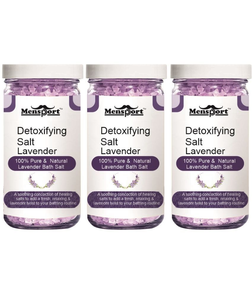     			Mensport Bath Salt Crystal Lavender Bath Salt 200 g Pack of 3