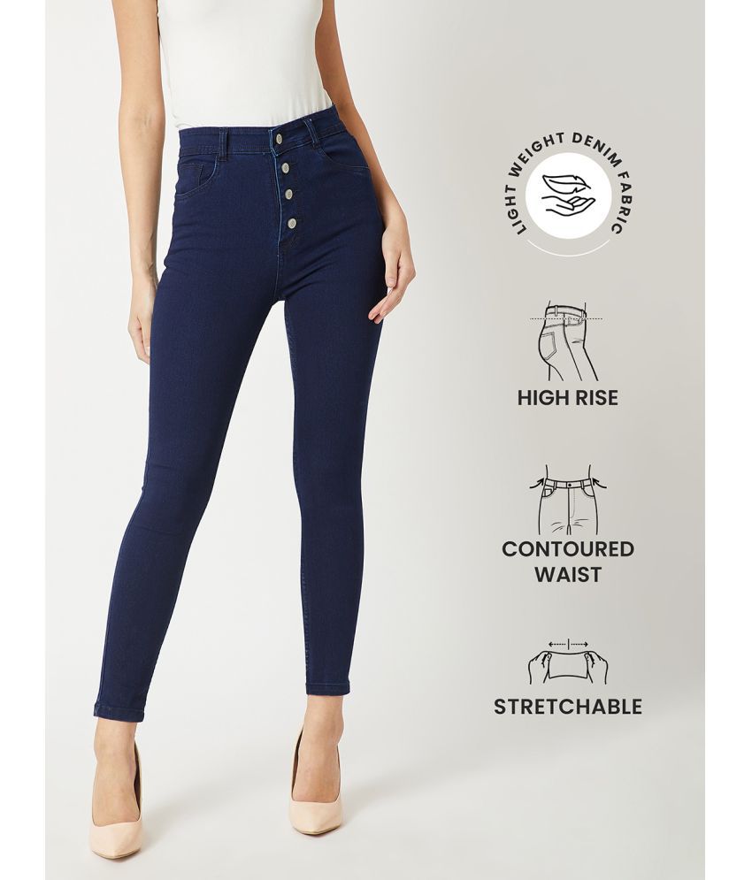     			Miss Chase - Navy Blue Denim Skinny Fit Women's Jeans ( Pack of 1 )