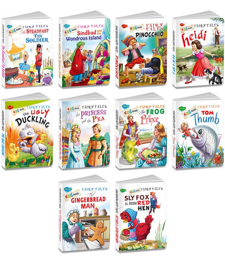     			My First Kids Board Fairy tale Combo of 10 Books | Set of 10 Board Books (v2)