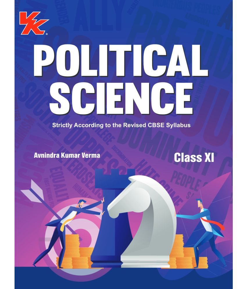     			Political Science Book for Class 11 | CBSE (NCERT Solved) | Examination 2024-25 | by VK Global Publications