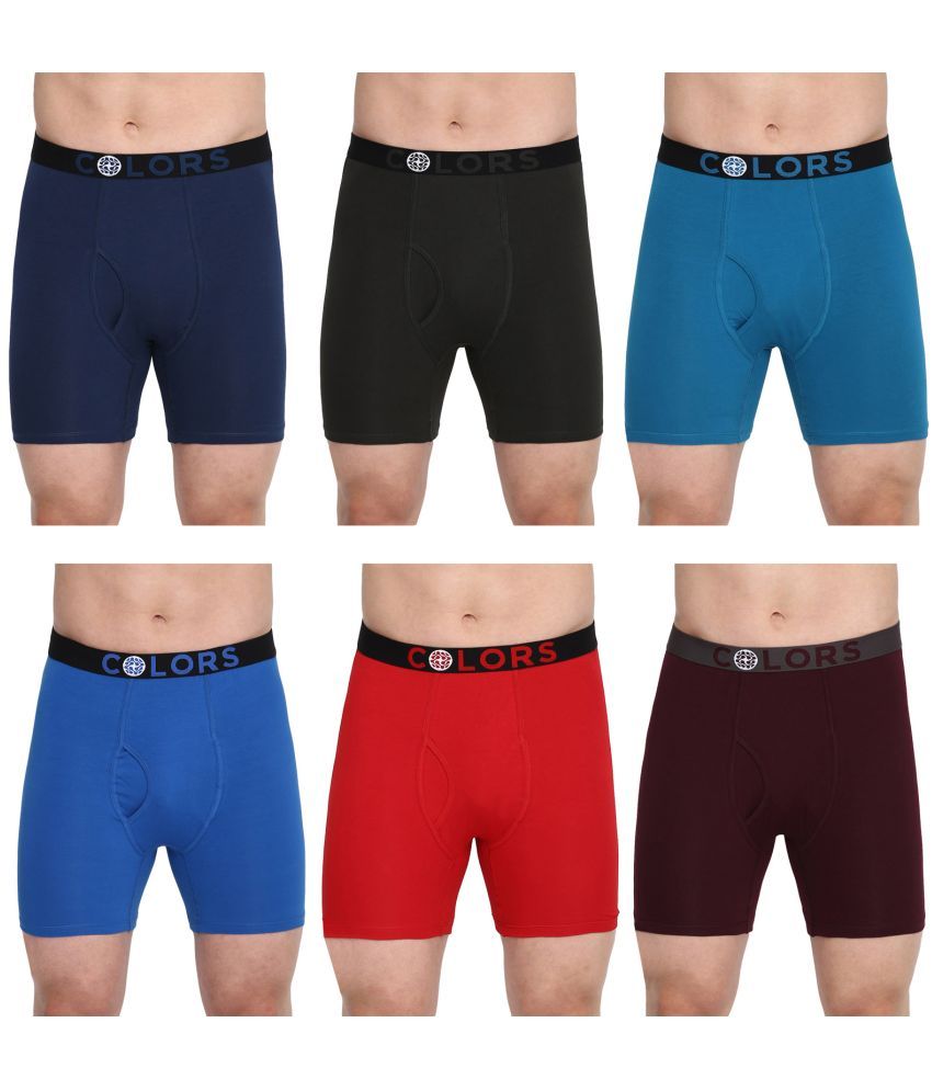     			COLORS by Rupa Frontline Multicolor Cotton Men's Briefs ( Pack of 6 )