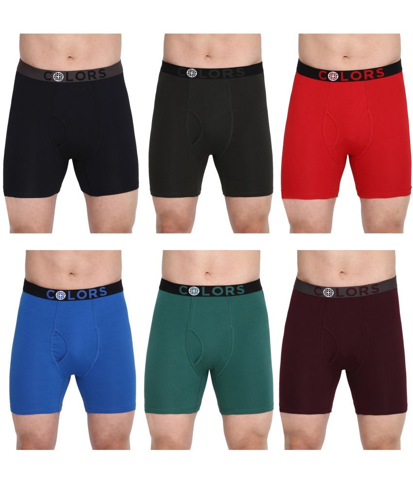     			COLORS by Rupa Frontline Multicolor Cotton Men's Briefs ( Pack of 6 )