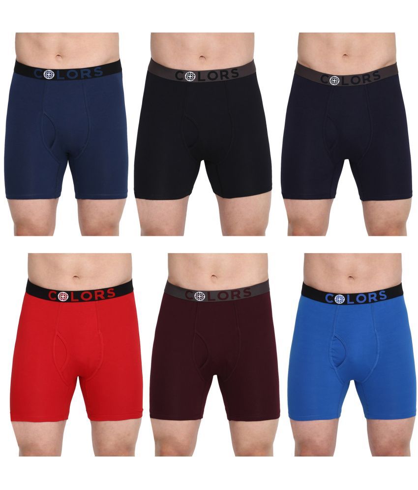     			COLORS by Rupa Frontline Multicolor Cotton Men's Briefs ( Pack of 6 )