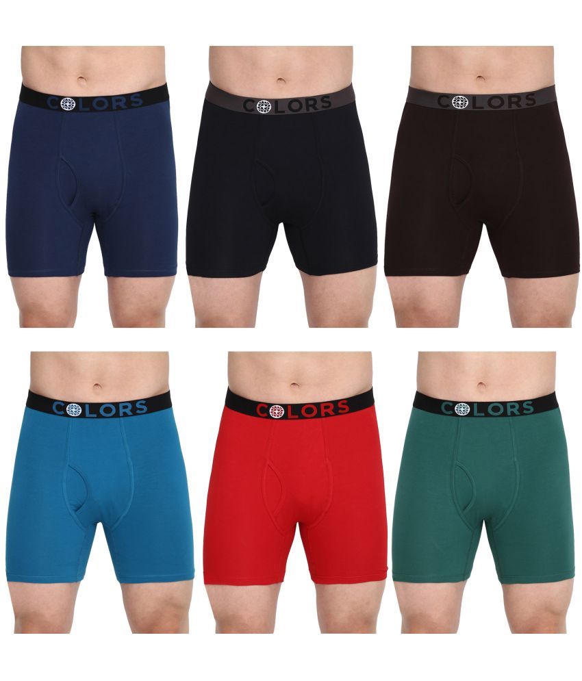     			COLORS by Rupa Frontline Multicolor Cotton Men's Briefs ( Pack of 6 )